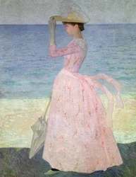 De Vrouw met een Parasol, 1890